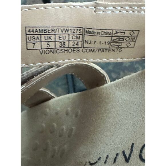 VIONIC Amber Sandals Size 7 - Picture 10 of 10